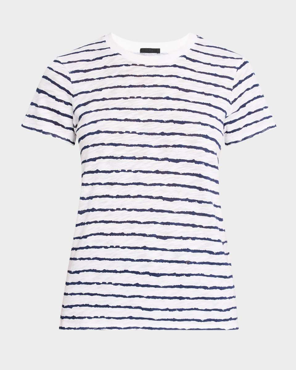Schoolboy Dyed Cotton Crewneck T-Shirt
